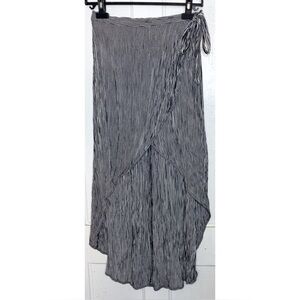 Joe B by Joe Benbassit : size : L : striped wrap summer high waist maxi skirt